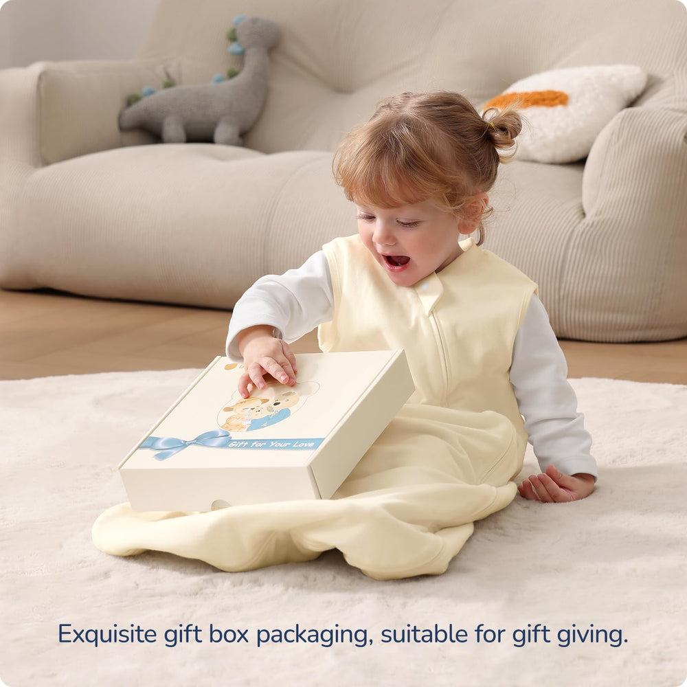 usbettas sleep sack allows free leg movement for active babies