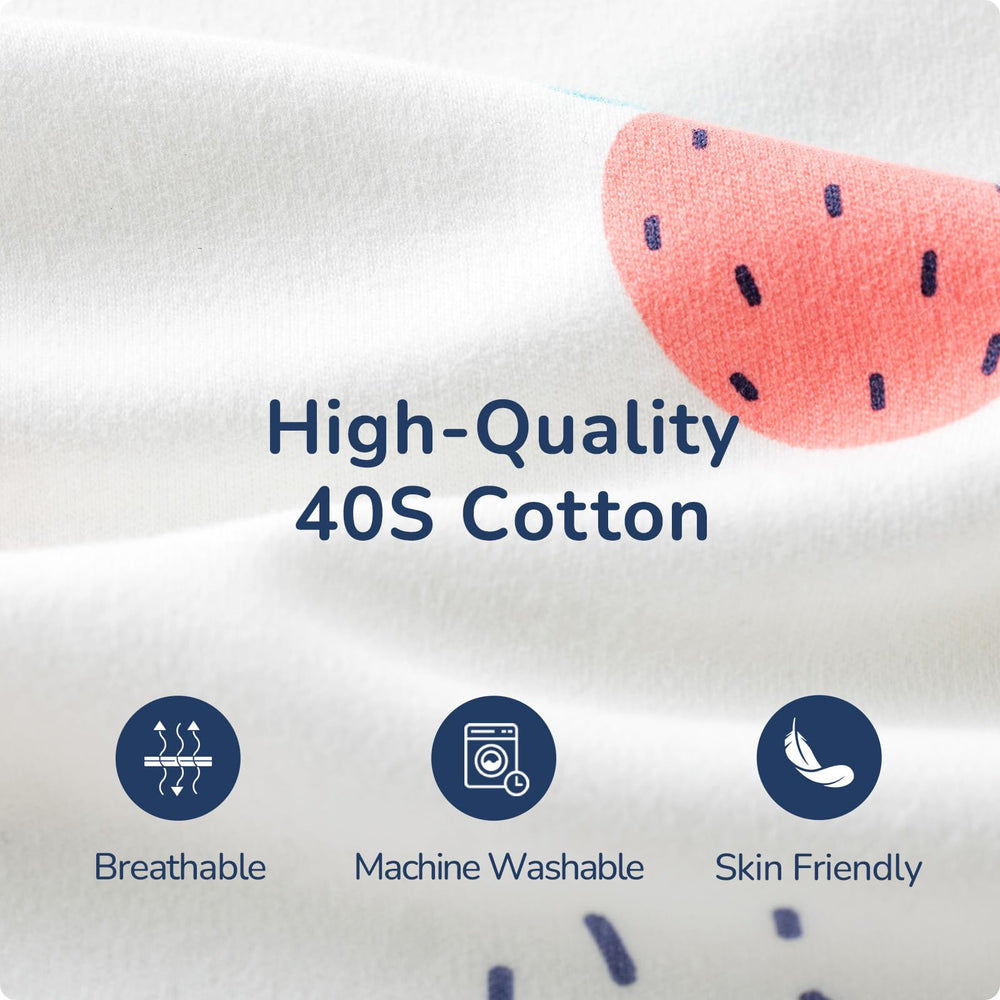 usbettas sleep sack side-split-leg design supports growing kids