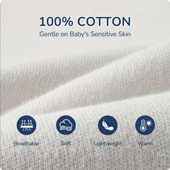 usbettas swaddles mesh design close-up highlighting airflow for comfortable sleep.
