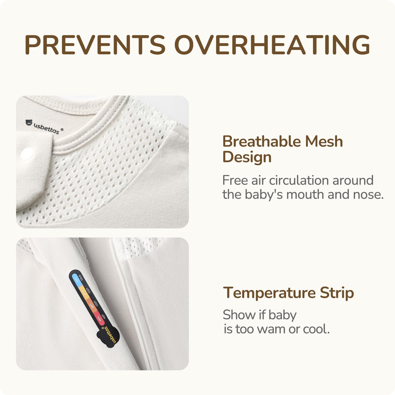 usbettas swaddles silent-adjust fastener demonstrates whisper-quiet secure fit.