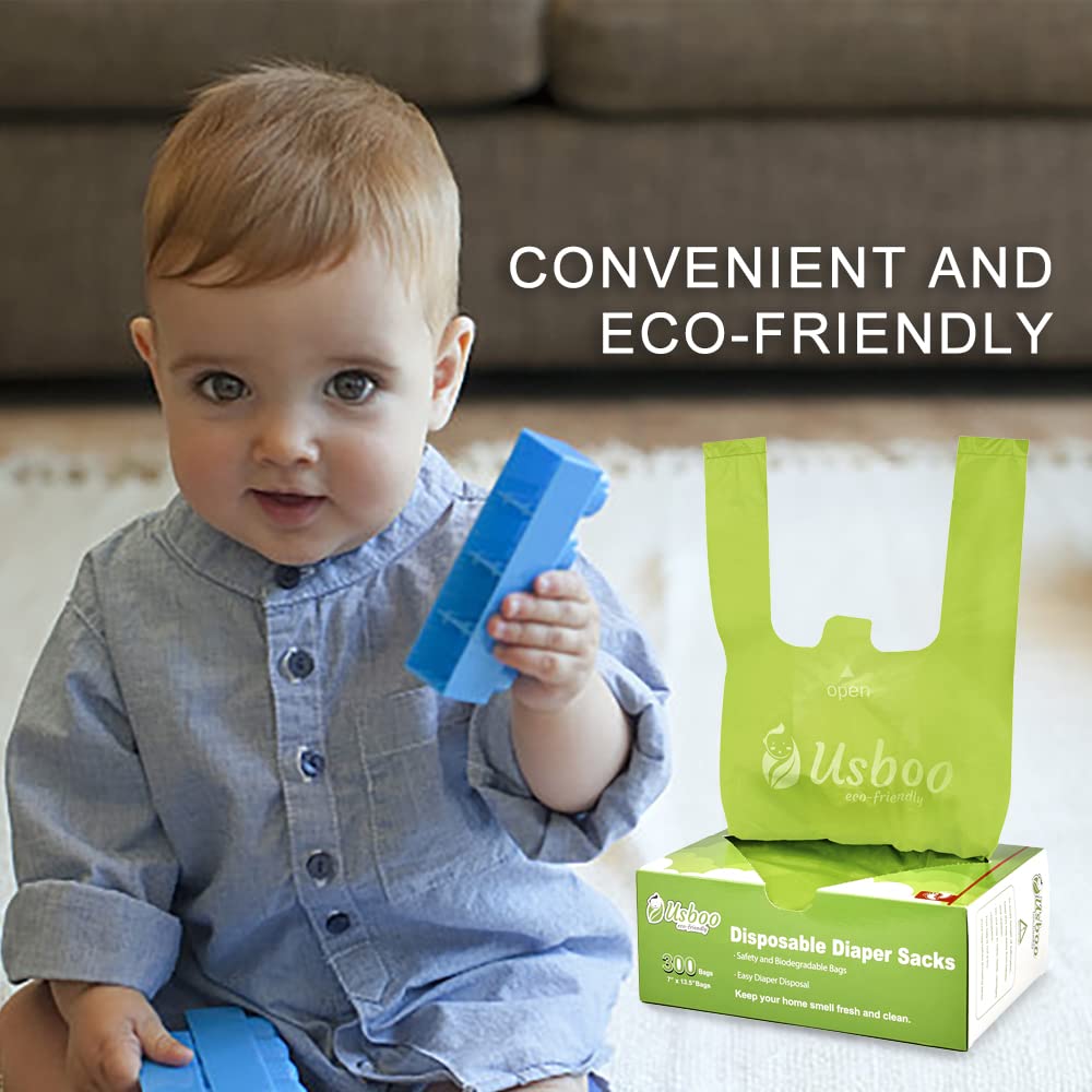 USBOO multi-use bags suitable for pet waste and small trash tasks