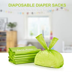 USBOO diaper bags dispenses one-at-a-time for quick changes away from home