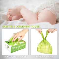 USBOO biodegradable diaper bags demonstrate odor control for travel