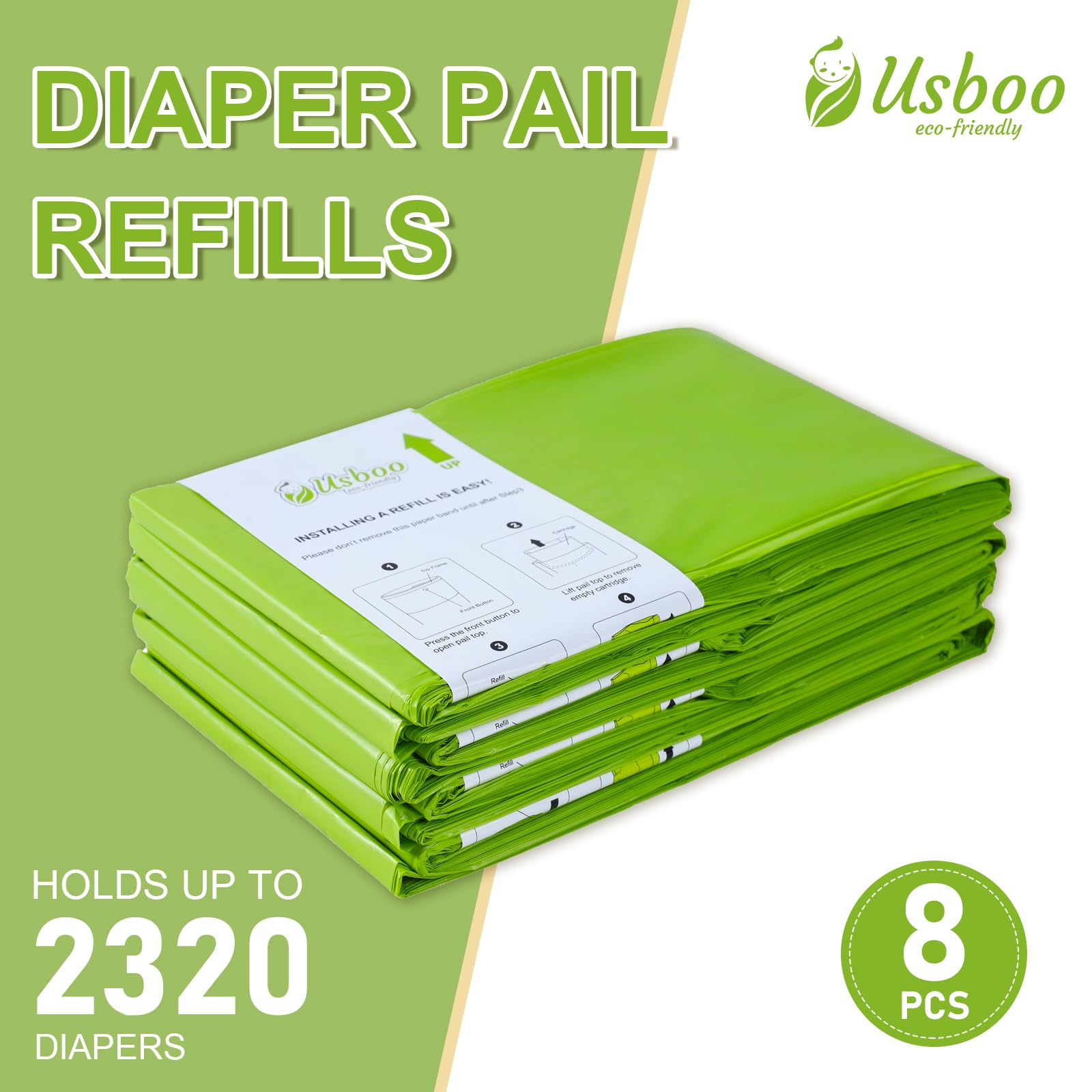 USBOO compatible with Dekor Plus for flexible, hassle-free disposal