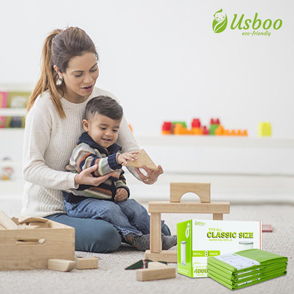 USBOO eight-pack packaging highlights value and long-lasting supply.