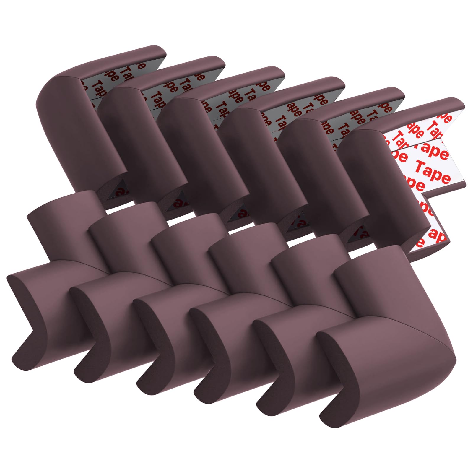 USFloatWishes 12-pack soft corner protector guards furniture edges for safer play