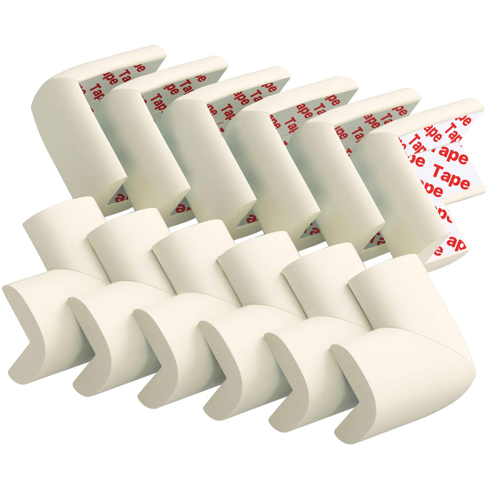 USfloatwishes corner protector off white safeguards furniture corners for safer play.