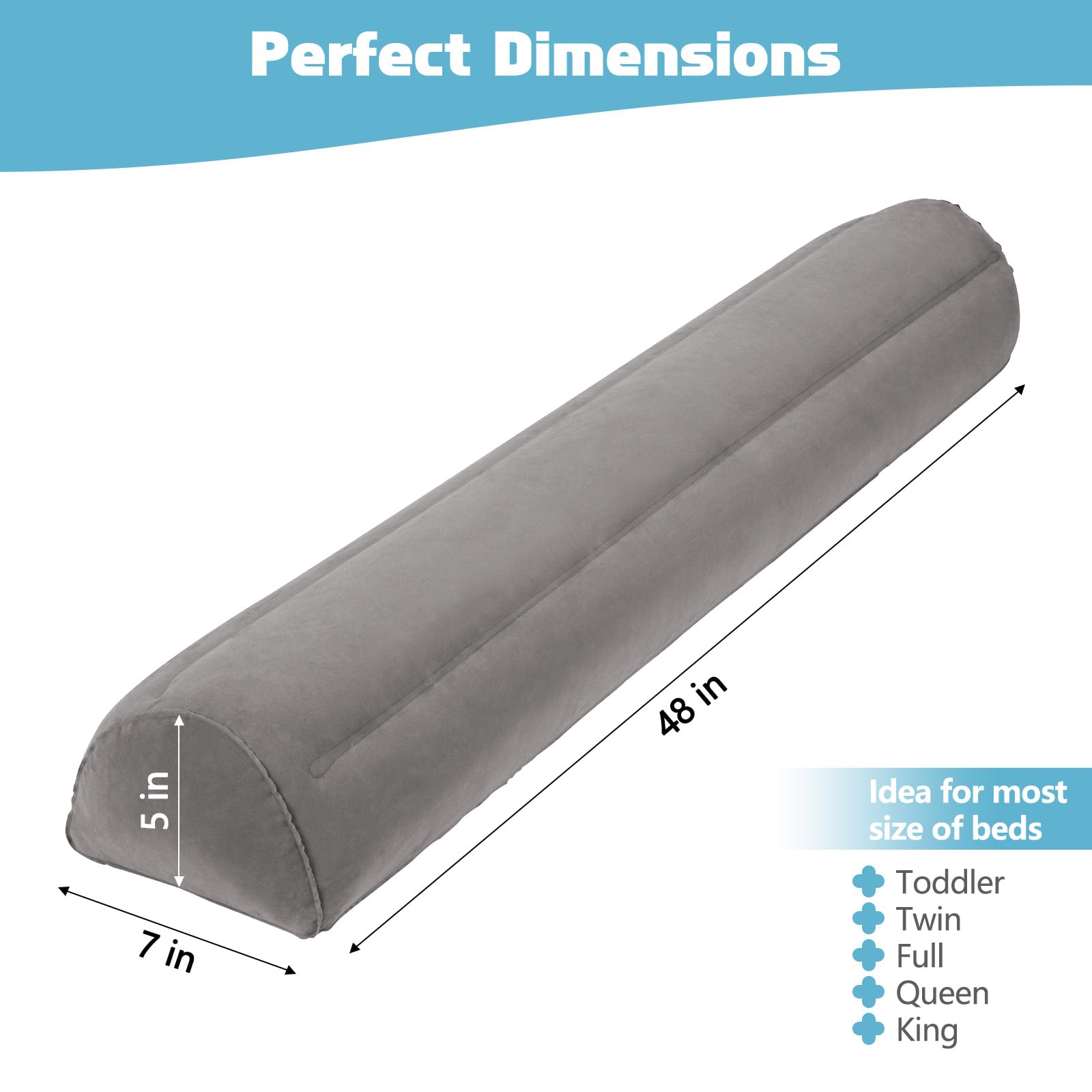 USHMA safety-standards-certified rail emphasizes phthalates-free and BPA-free construction.