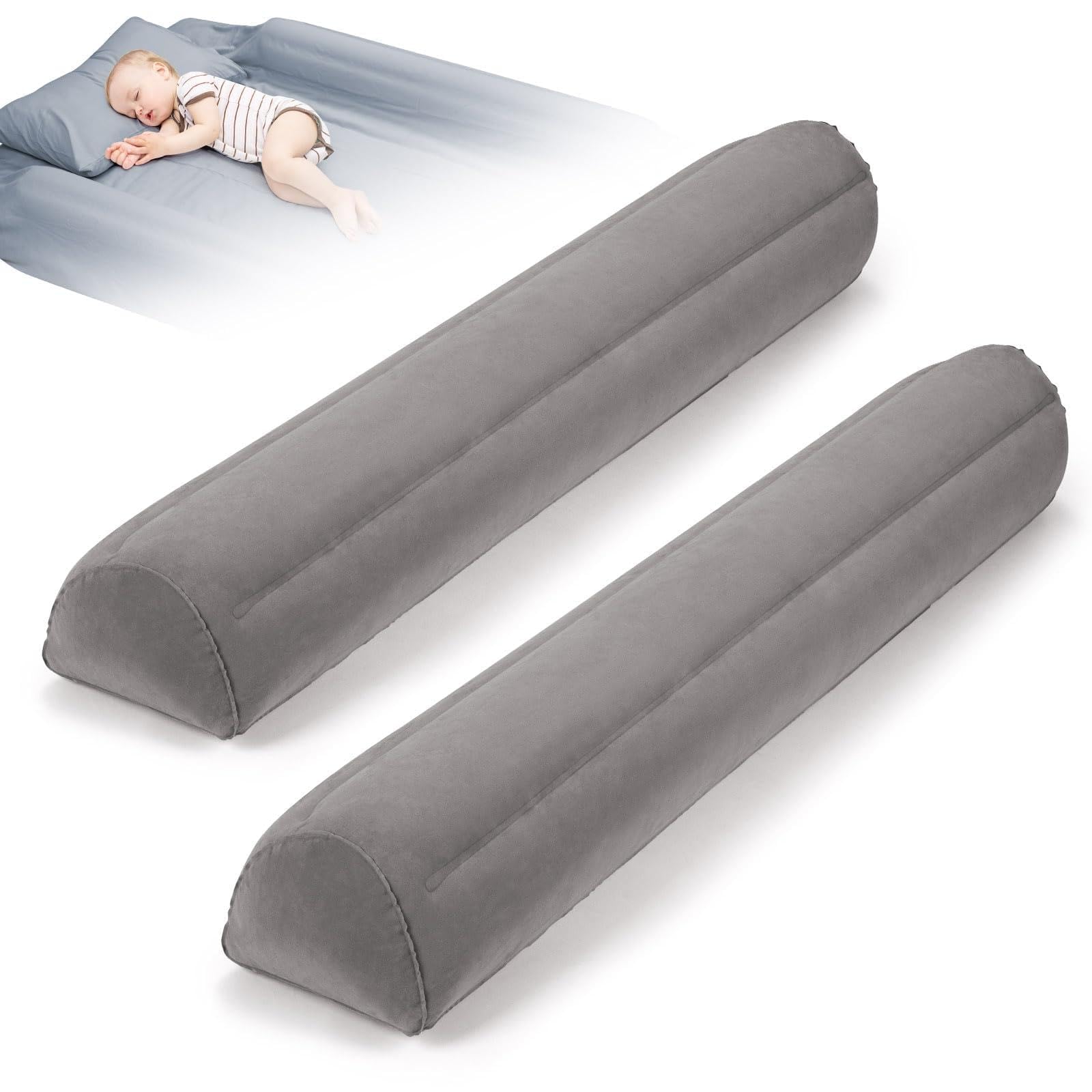 USHMA travel bed rails for toddlers pack neatly for easy travel and storage.