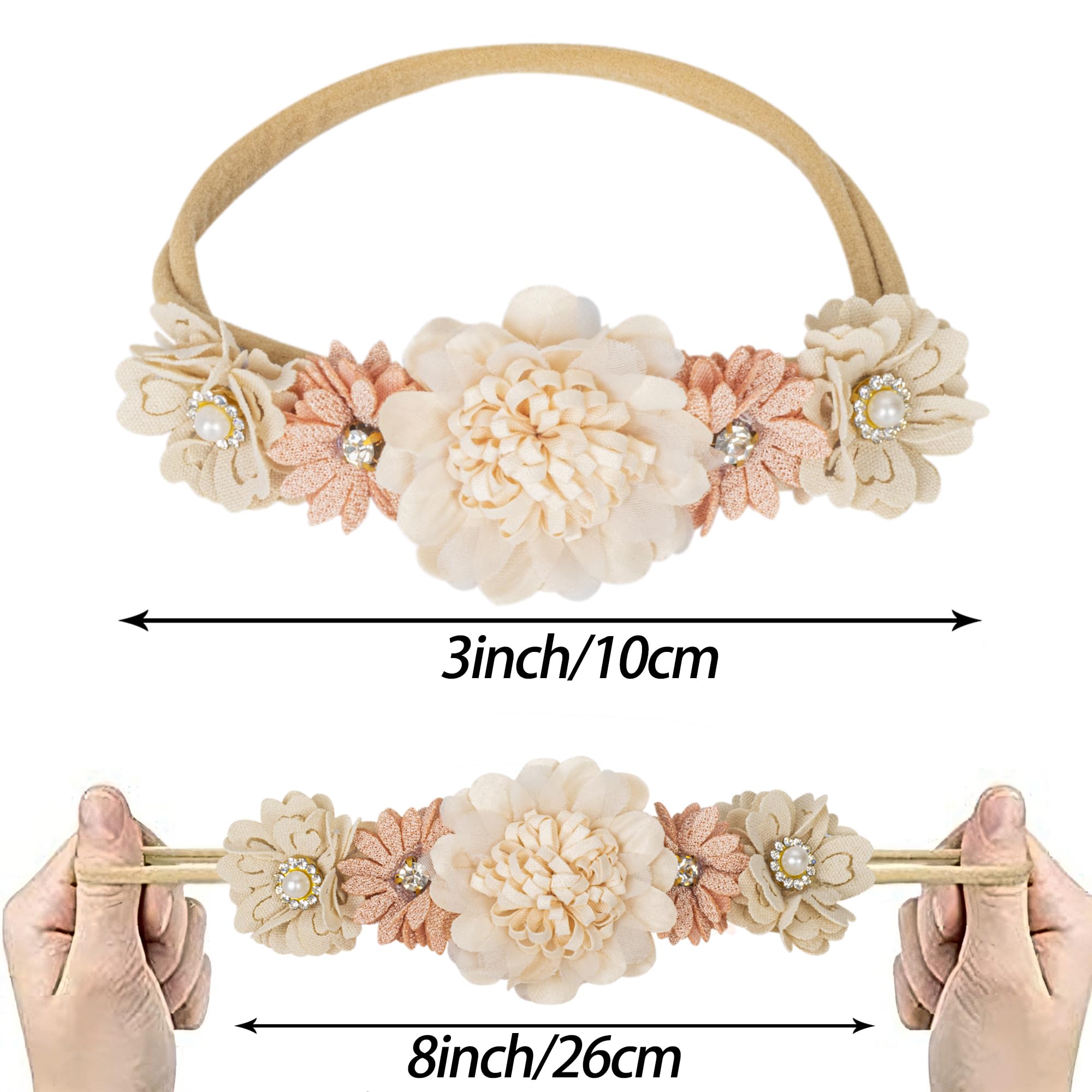 Utaly baby gift set headbands offer versatile styling for newborns and kids.