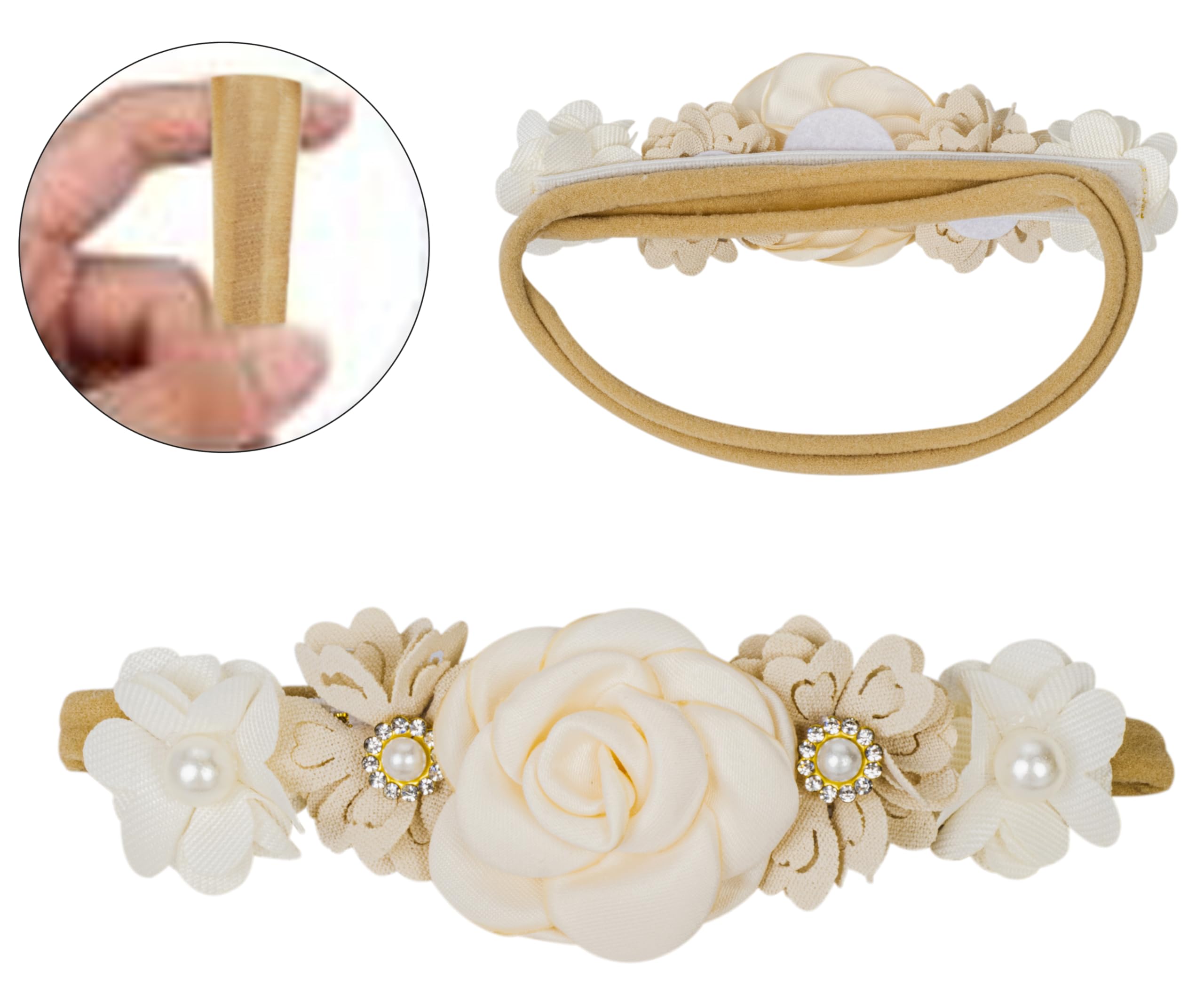 Utaly headband ideal for family photo shoots with charming baby smiles.