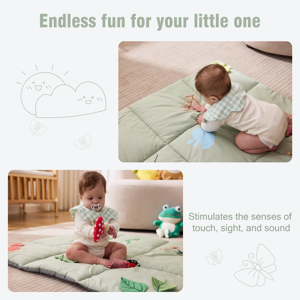 UTEX leaves crinkle feature delivers gentle rustle for sensory development