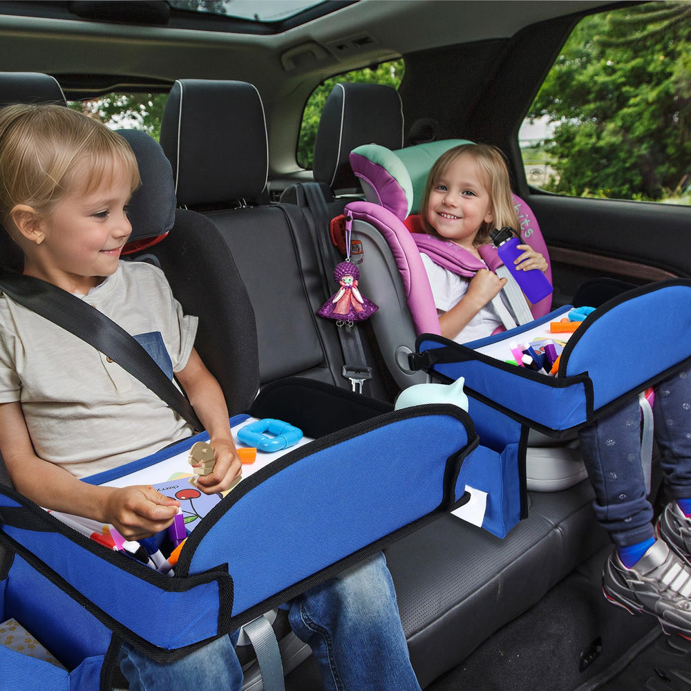 UTOLOVE blue travel tray gift idea for kids on road trips