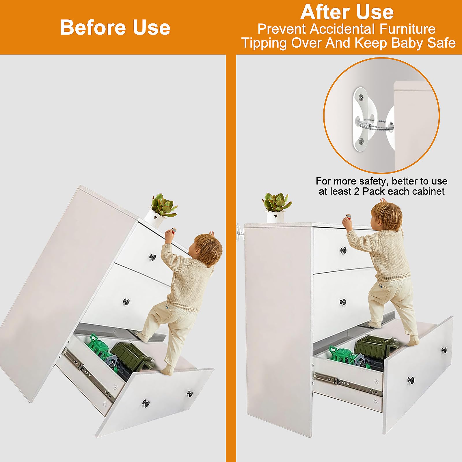 Utook Furniture Anchors box demonstrates quick-release design for easy rearrangement.