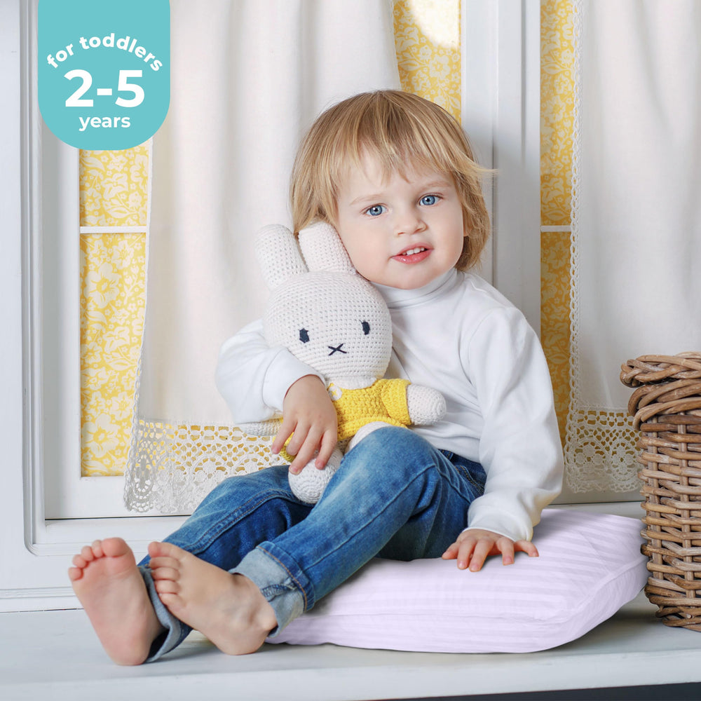 Utopia Bedding toddler pillow 13x18 dimensions — a perfect fit for toddler beds.