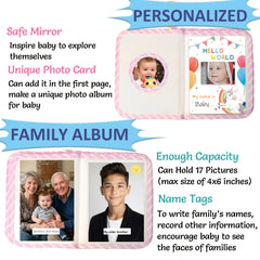 UTOPLIKEY baby-friendly mirror sparks curiosity and self-recognition.
