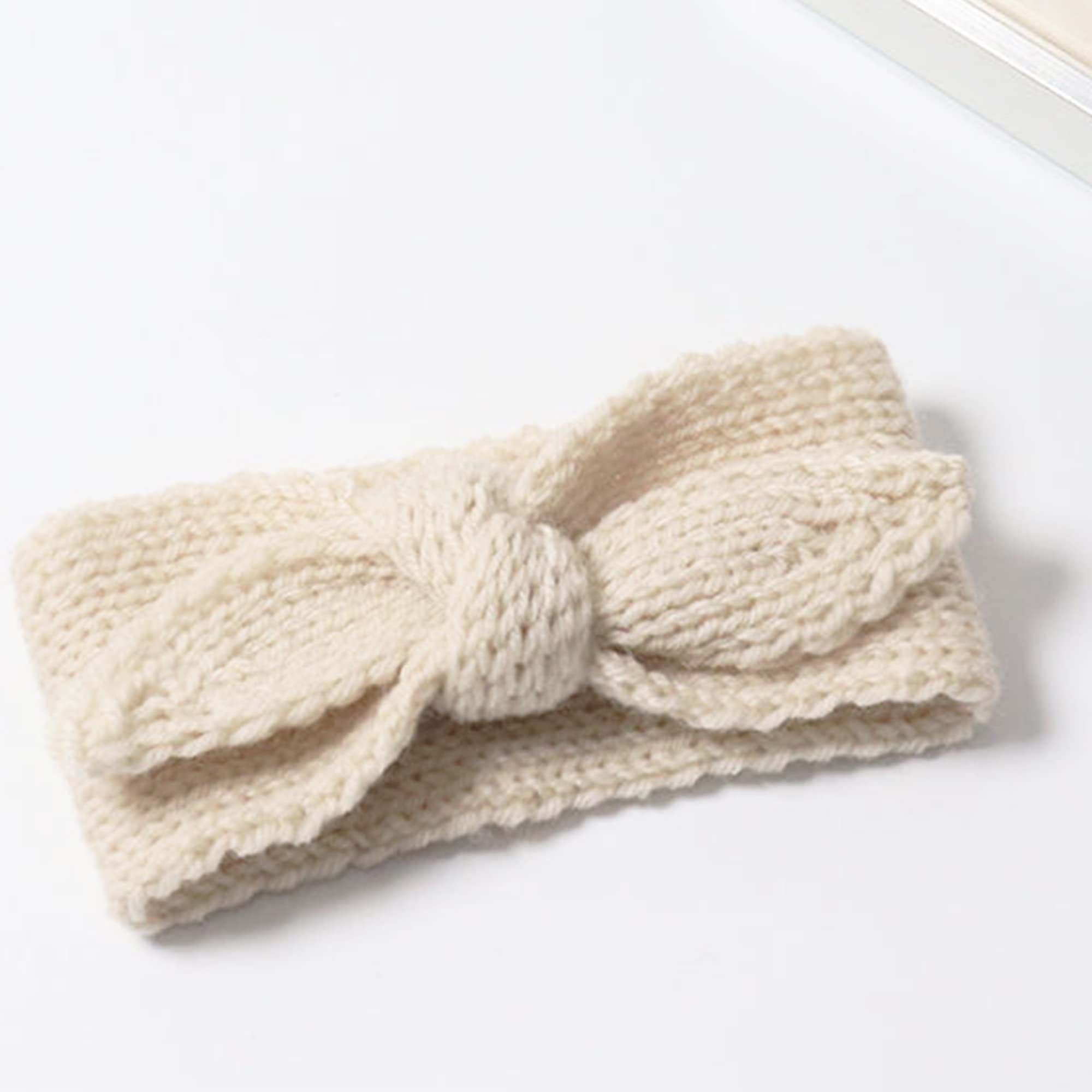 UTOWO baby headband stretchy knit fits 2 months to 7 years