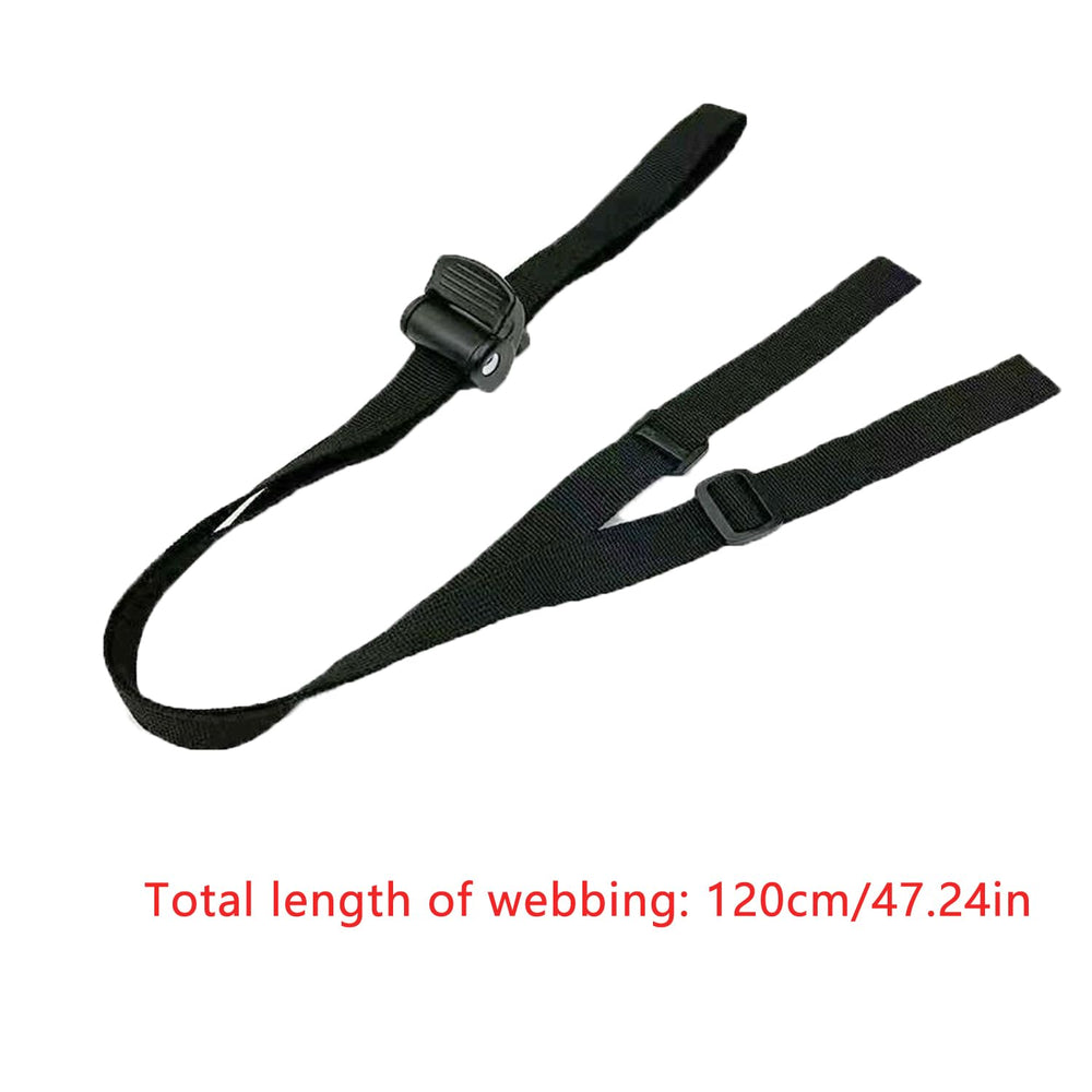 UtySty 120cm backrest strap maintains comfortable recline during strolls