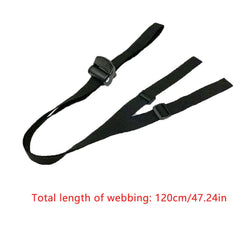 UtySty 120cm backrest strap maintains comfortable recline during strolls