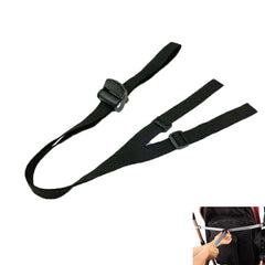 UtySty stroller backrest strap with spring buckle secures seat position for smooth travel