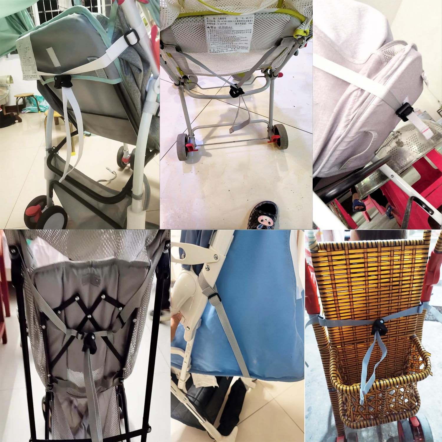 UtySty backrest strap replacement belt keeps strollers going