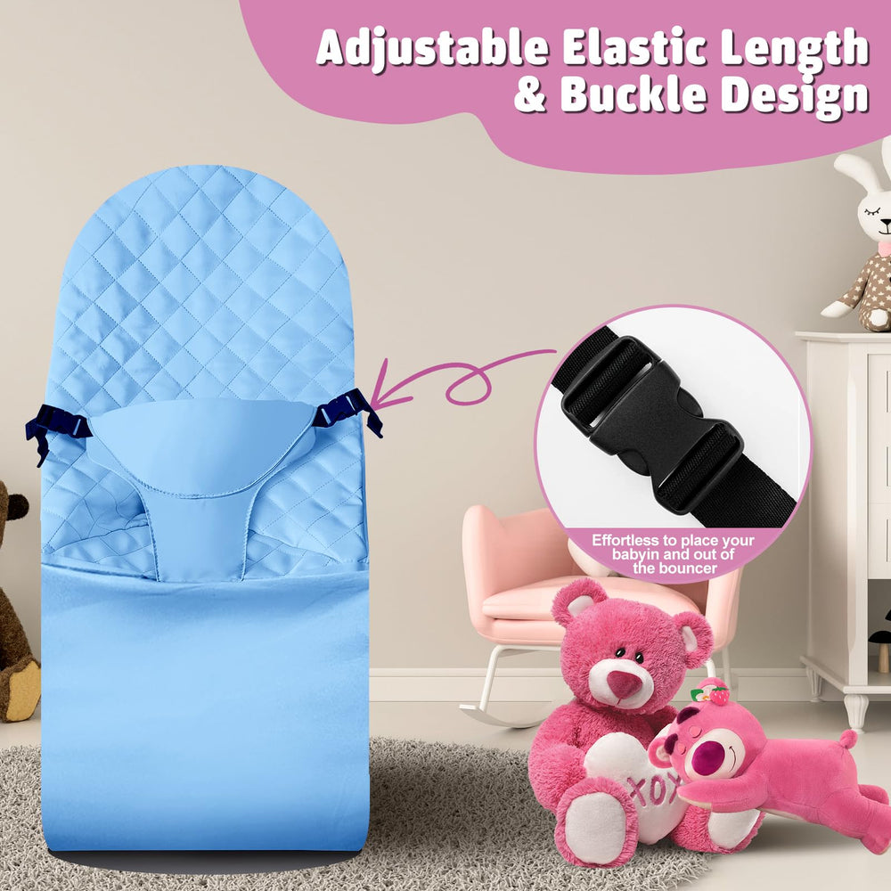 UWSTE buckle-design seat cover simplifies getting baby in and out