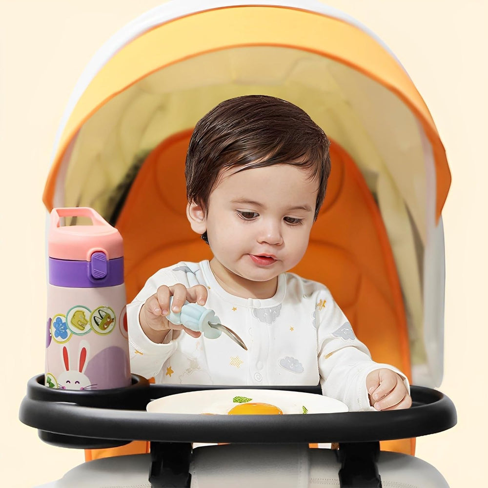 UWSTE large capacity storage for snacks, cups, and smartphones.