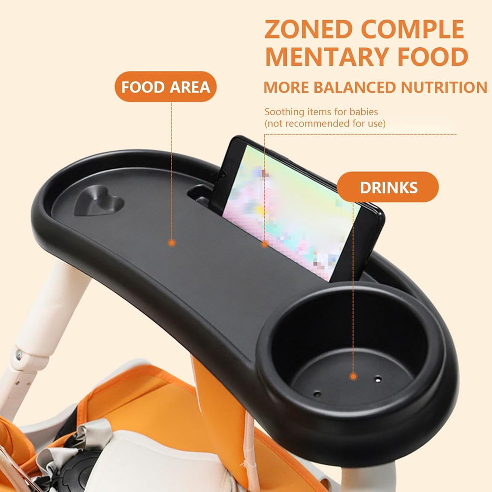 UWSTE phone and cup holder slot keeps devices safe while you stroll.