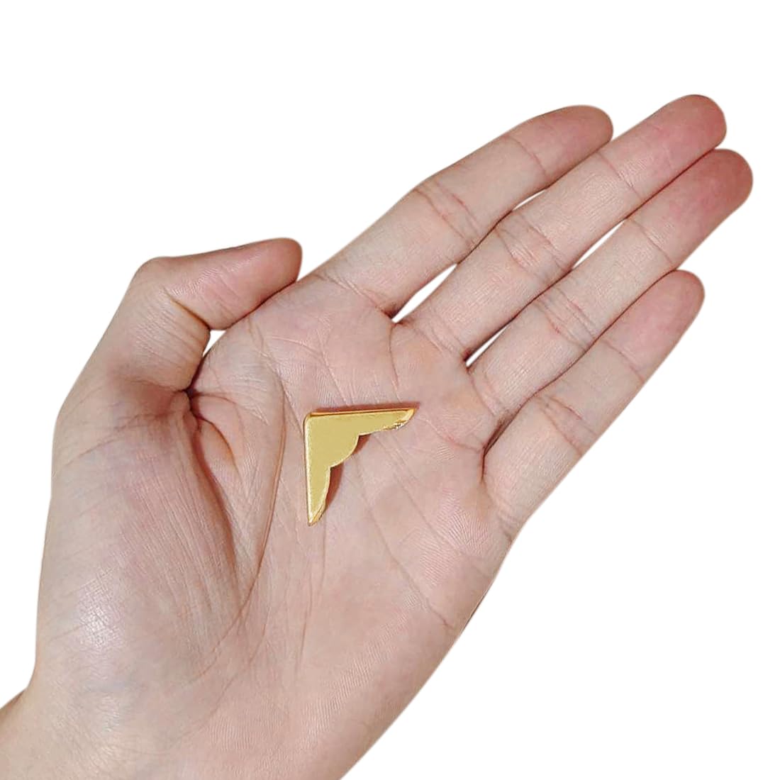 uxcell 30pcs packaged corner protectors gold tone illustrate value and complete set for projects