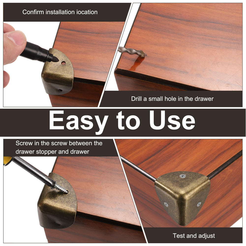 uxcell corner protector on cabinet showcasing 1.5-inch size and fit