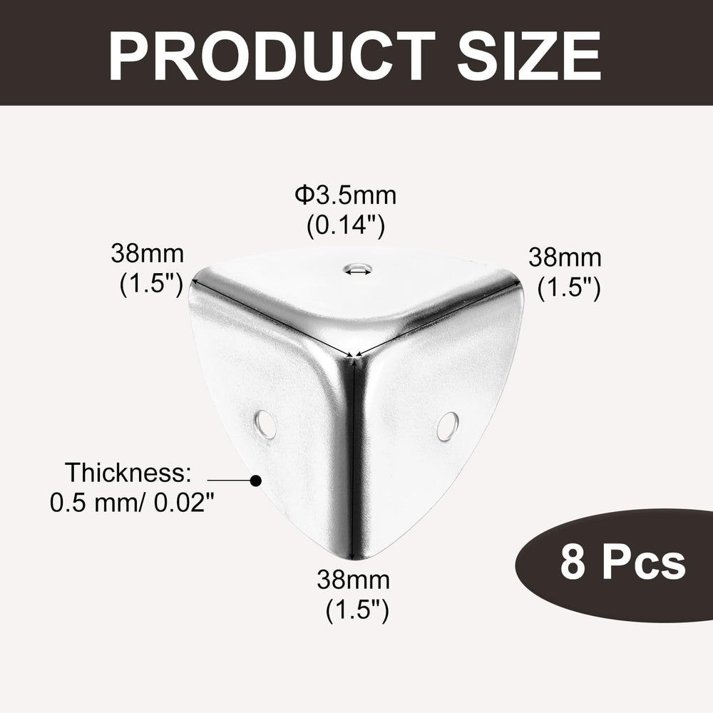 uxcell corner protector side view highlights rounded edges for safe furniture protection
