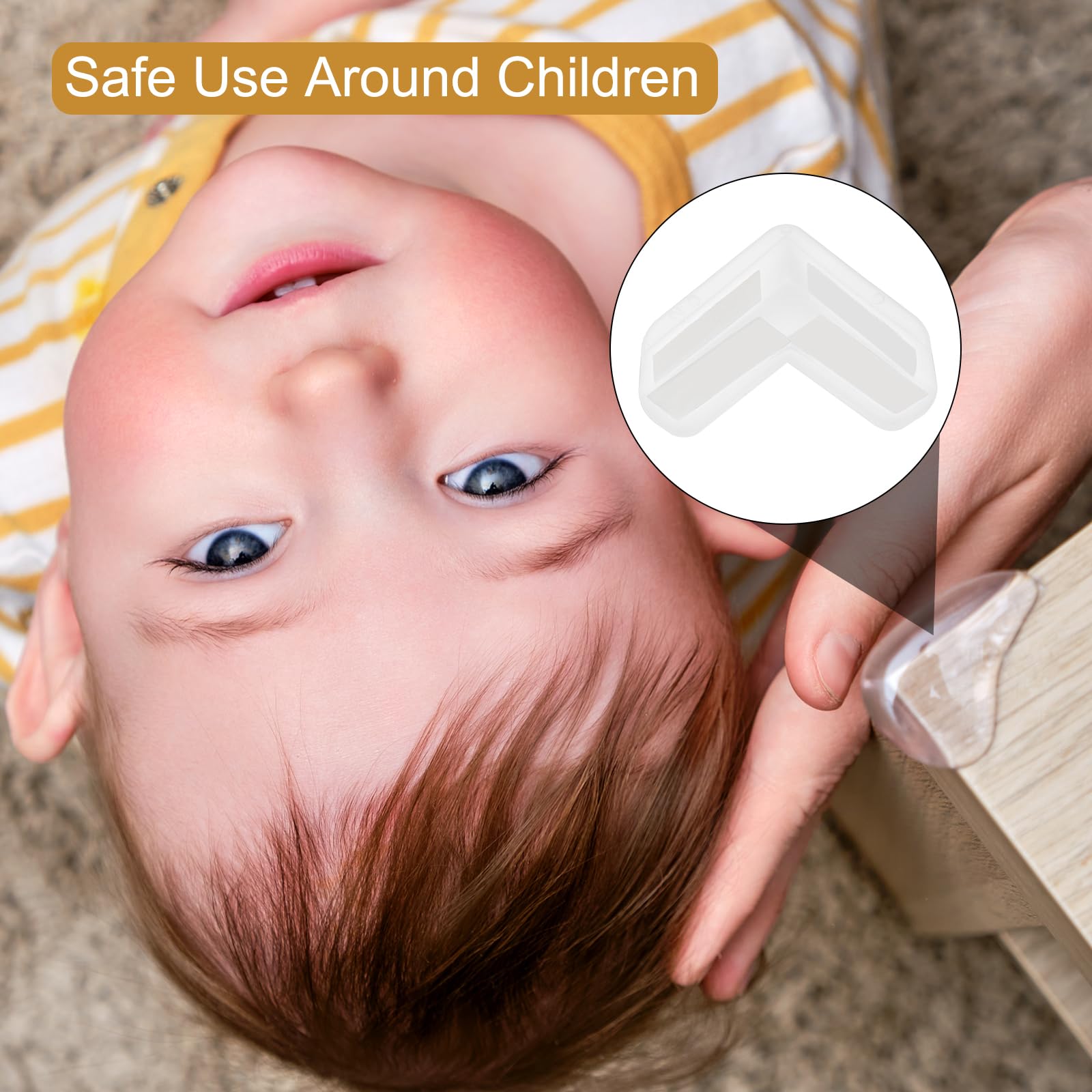 uxcell corner protectors multi-shape design: star, deer, heart add playful coverage