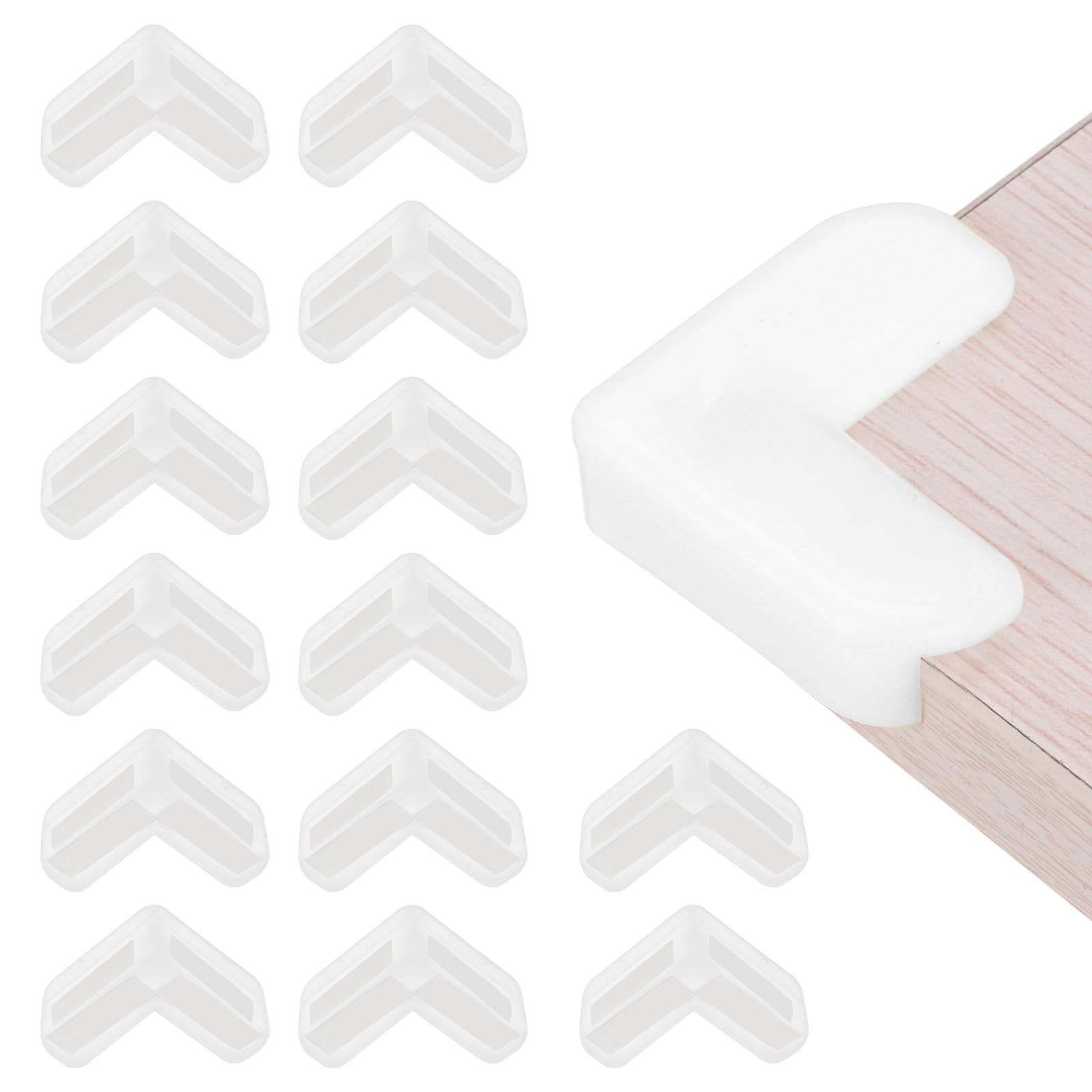 uxcell corner protectors package: 16-piece set for safer furniture edges