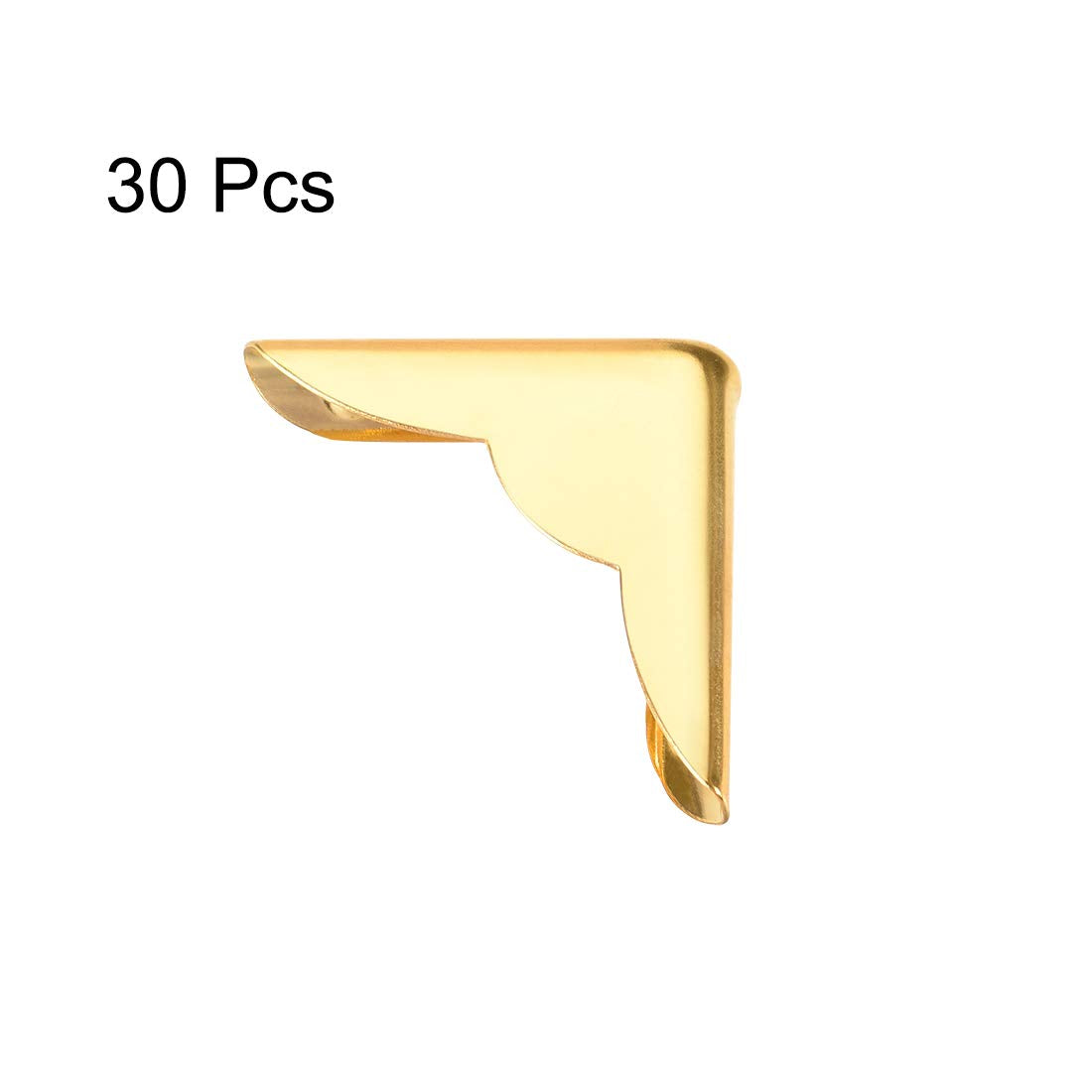 uxcell edge guard metal gold-tone pack demonstrates easy installation and lasting durability