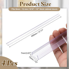 uxcell edge guard slip-on drawer protector demonstrates quick, tool-free edge protection.