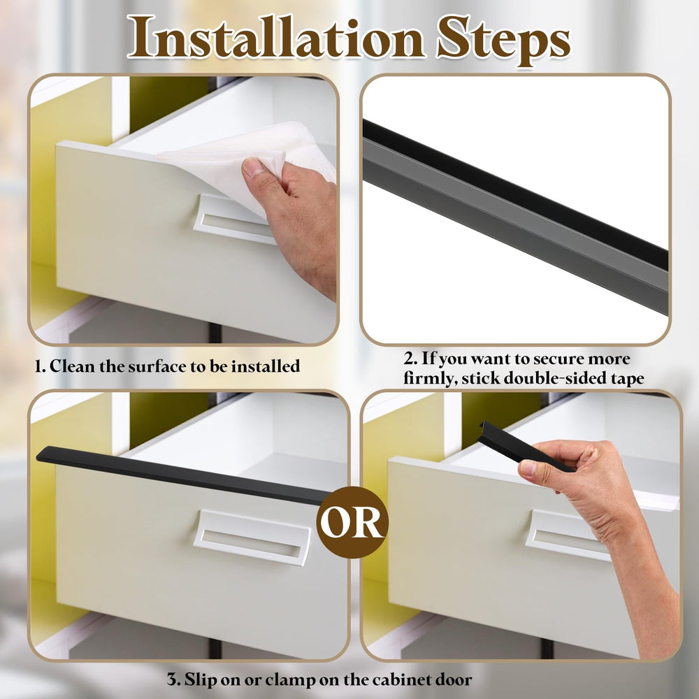 uxcell edge protector kitchen use withstands humidity without rust and fade