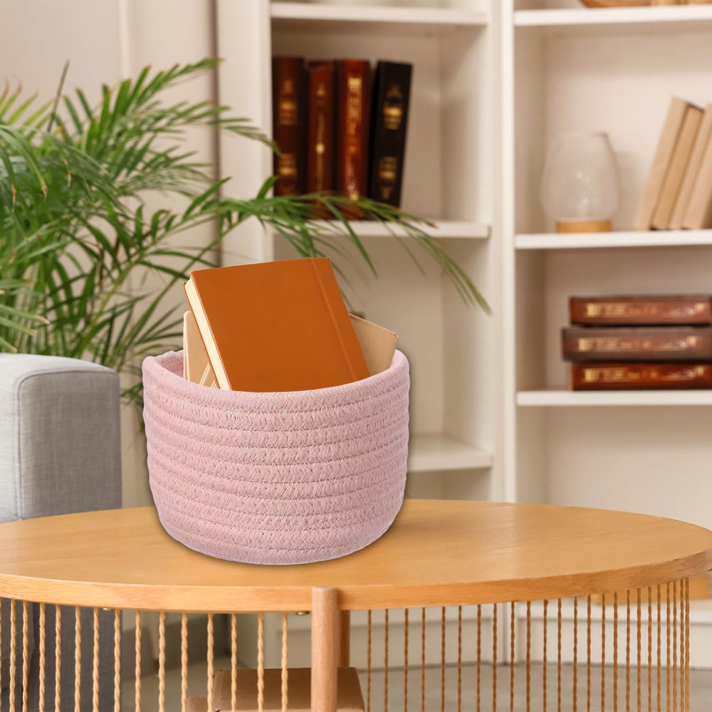 uxcell gift basket home decor in pink for stylish gifting