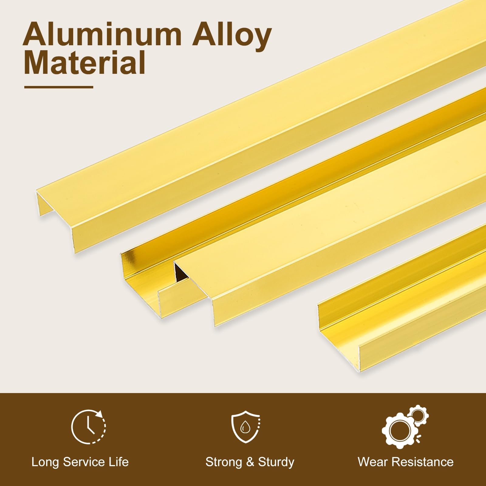 uxcell kitchen edge protector resists humidity for durable cabinet protection.
