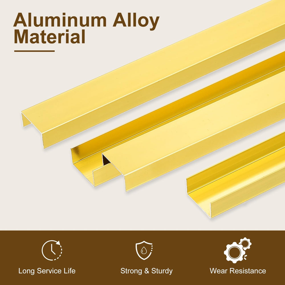 uxcell kitchen edge protector resists humidity for durable cabinet protection.