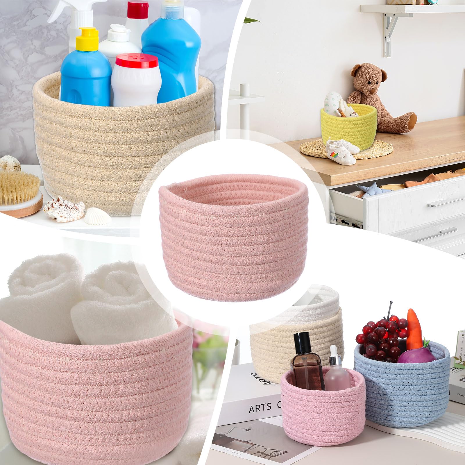 uxcell plant pot cover basket adds decorative warmth to decor
