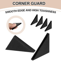 uxcell plastic corner protector demonstrates durable material for anti-collision and long reuse.
