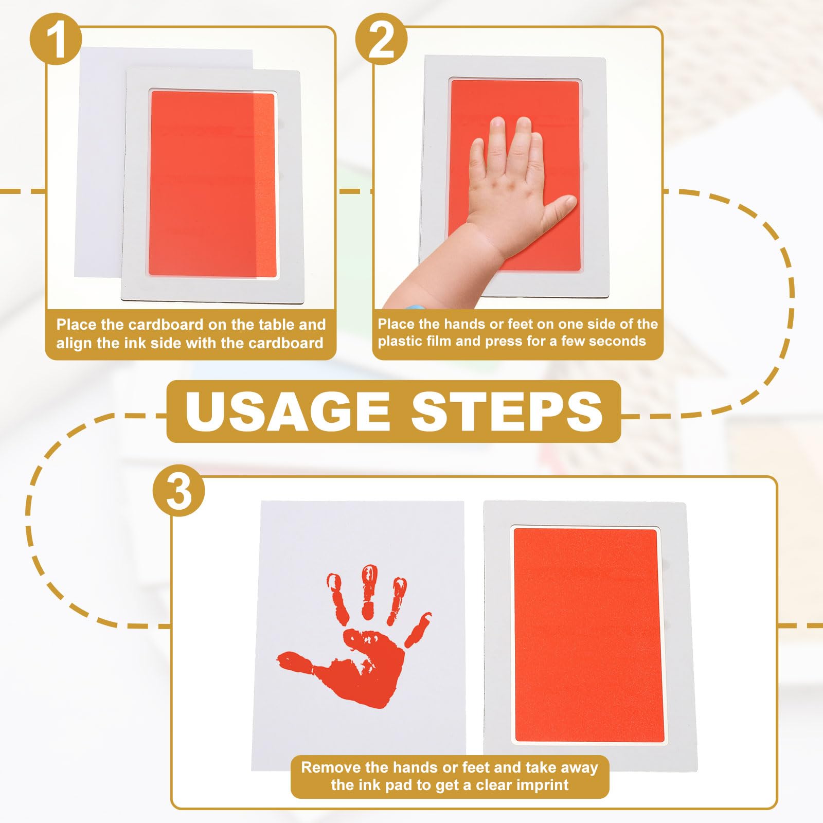 uxcell zero-contact design keeps skin clean while preserving precious memories