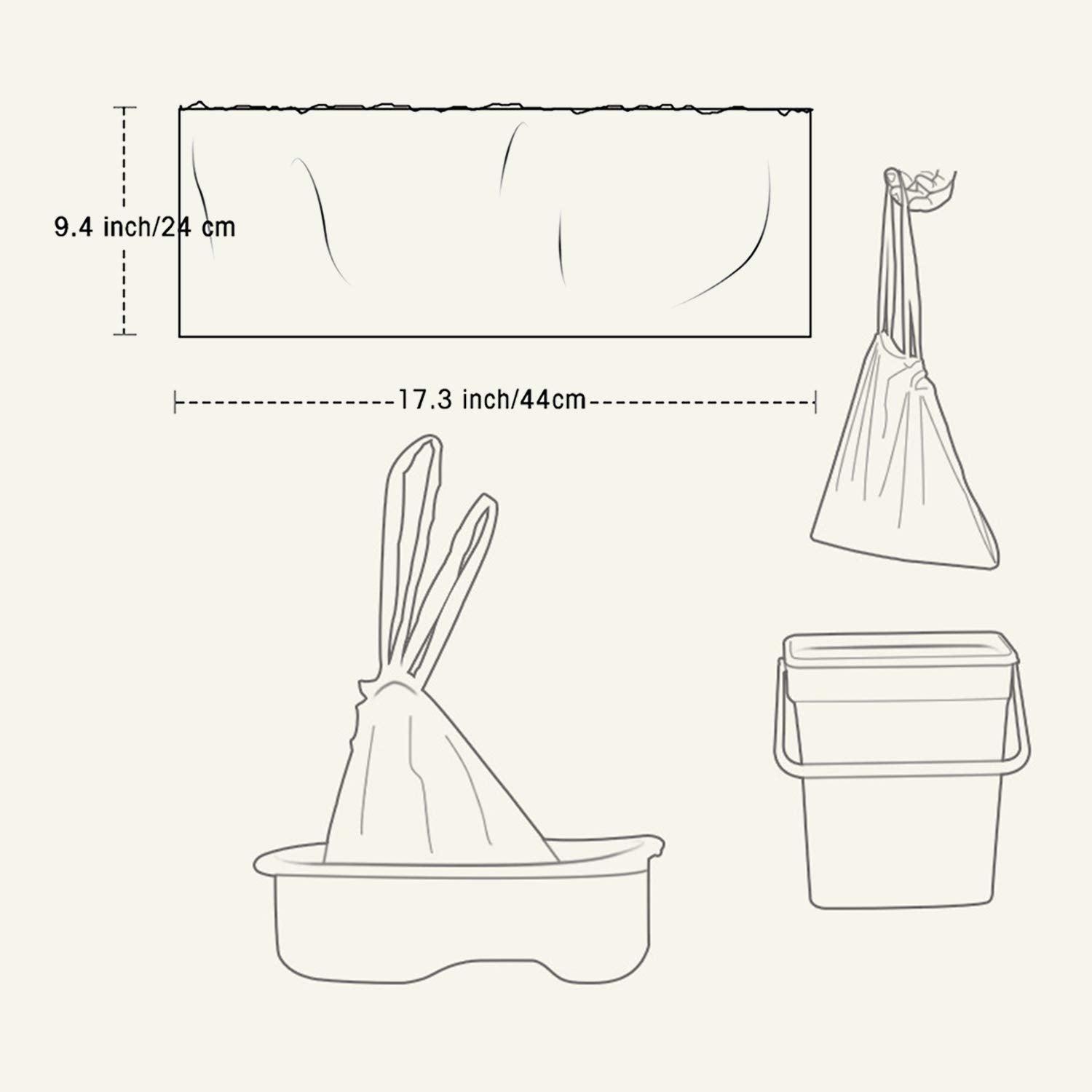 UYICOO leakproof, non-toxic liners seal liquids securely