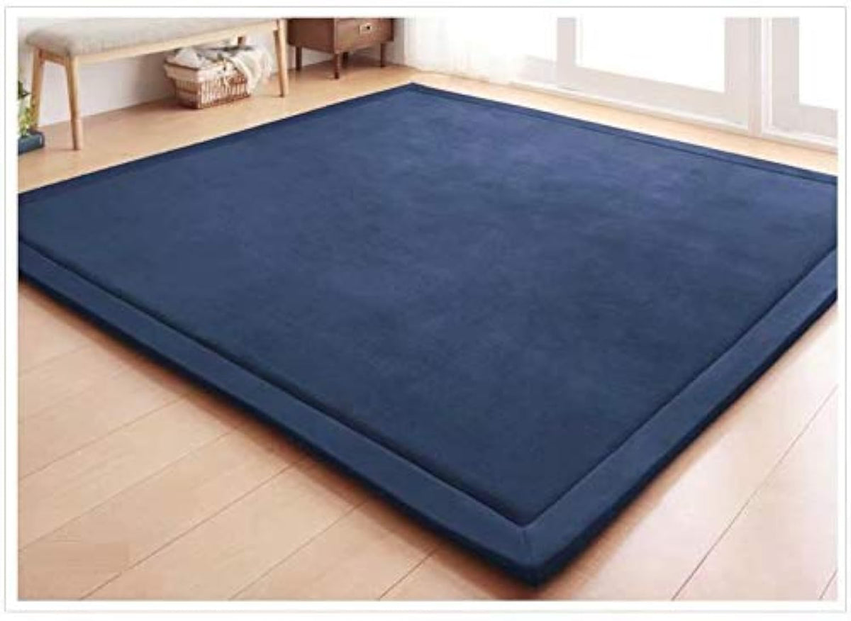 V-mix plush foam play mat top view for soft baby play surface
