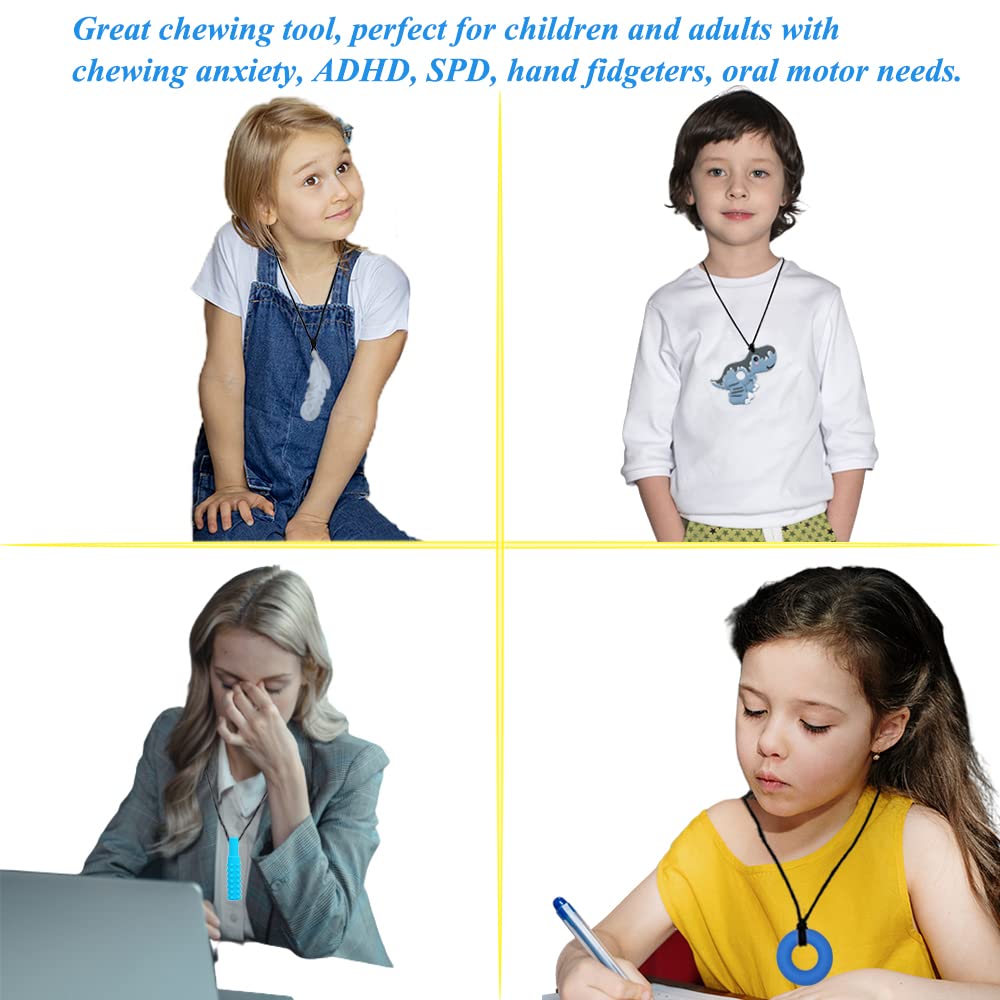 V-TOP chew necklaces silicone texture is durable and easy to clean after play.