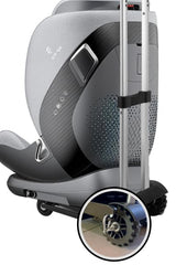 V VOLKGO car seat dolly foldable design enables compact, cabin-ready storage.