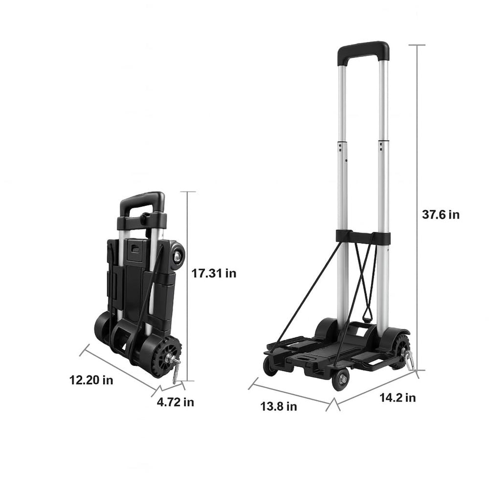 V VOLKGO car seat dolly lightweight yet sturdy construction supports heavy seats.