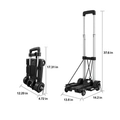 V VOLKGO car seat dolly lightweight yet sturdy construction supports heavy seats.