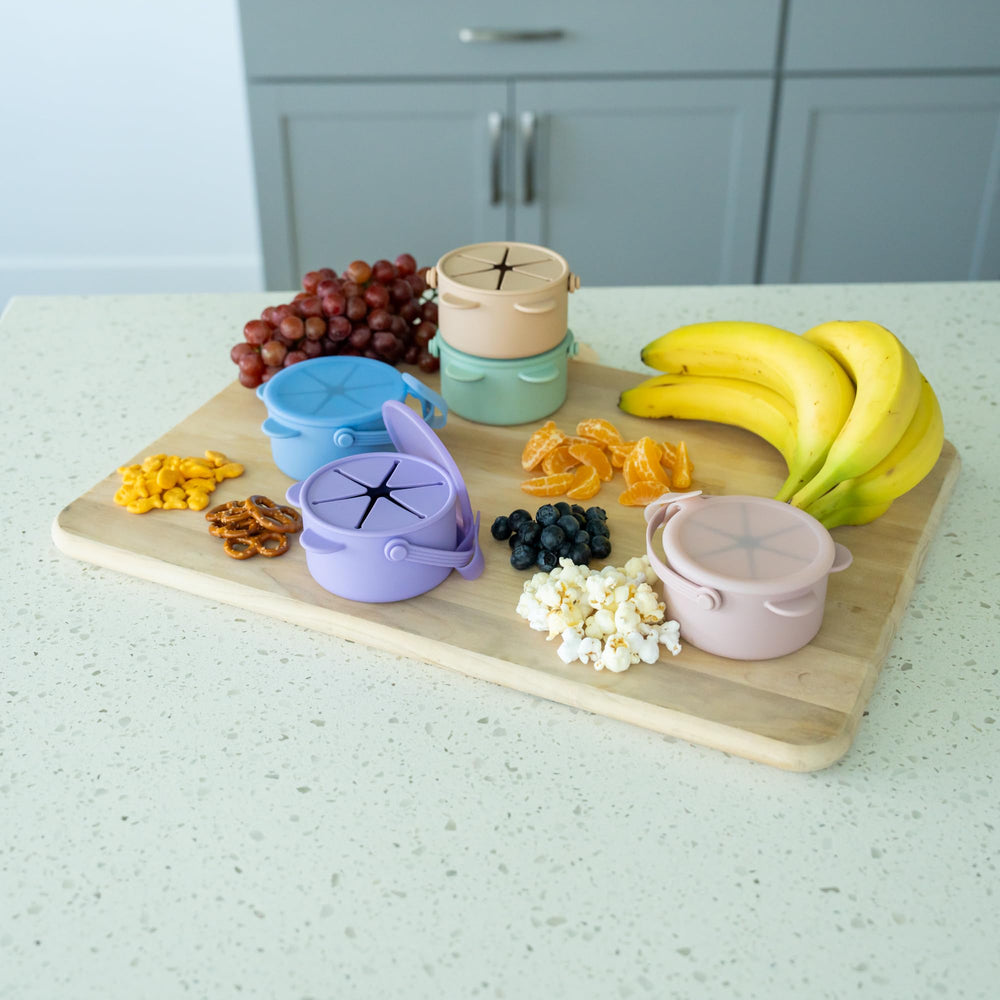 Vaanshie toddler on-the-go with snack cup tote
