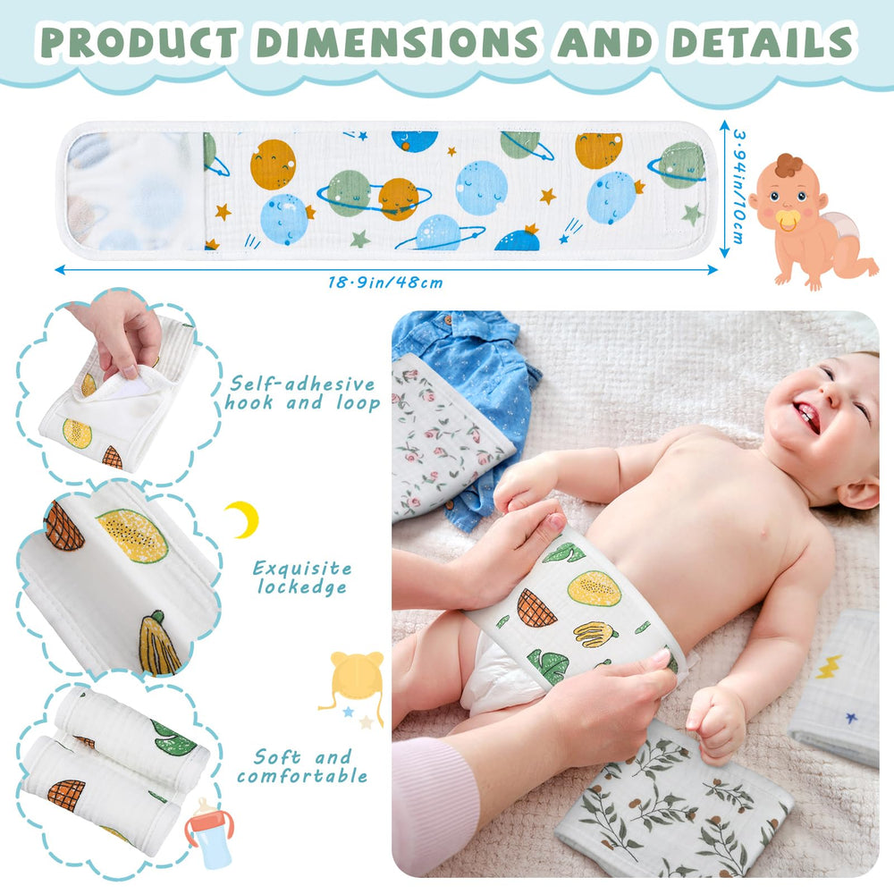 Vabean belly band with cartoon patterns shown, adds cute daily wear.